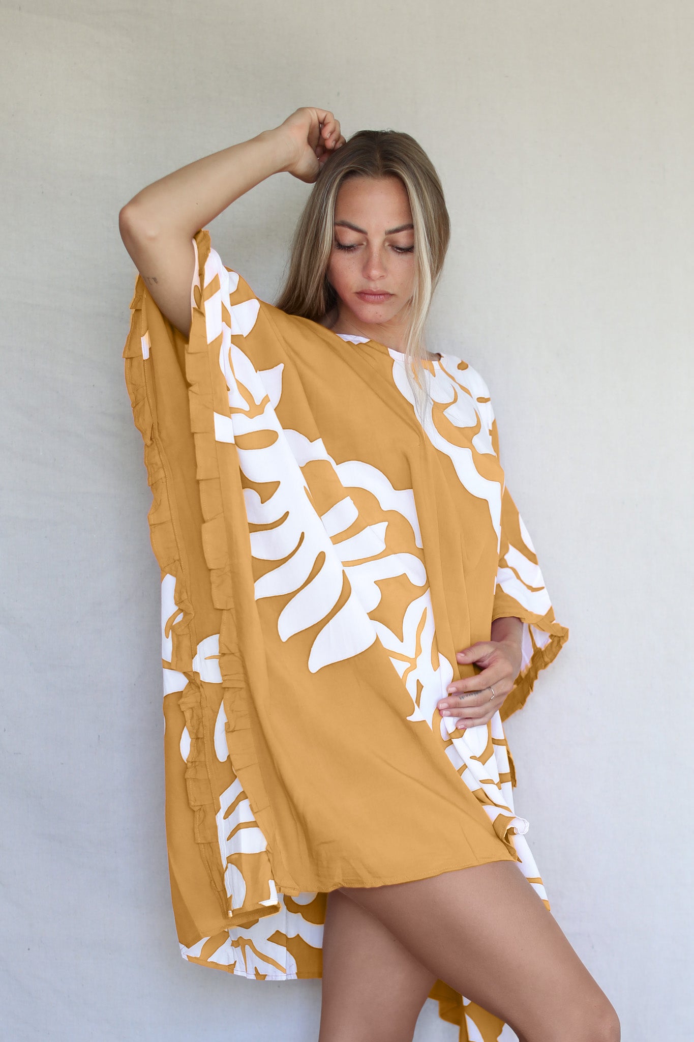 Classic Lounge Dress in Woodrose