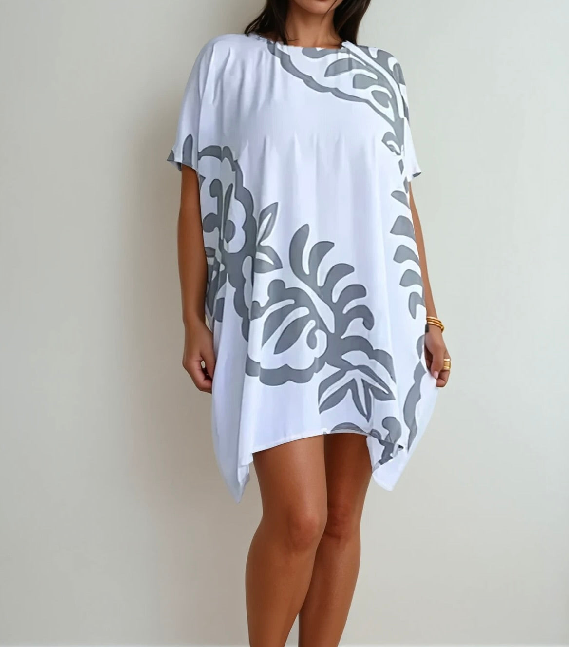 WoodRose Rayon t-shirt dress