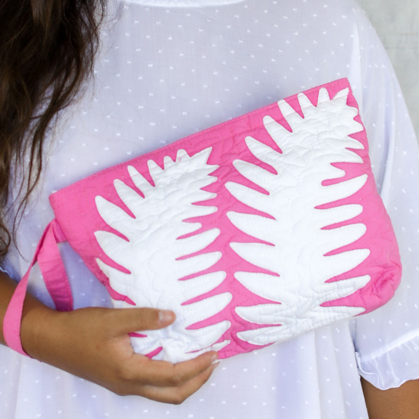 The Quilted Clutch in Laua'e