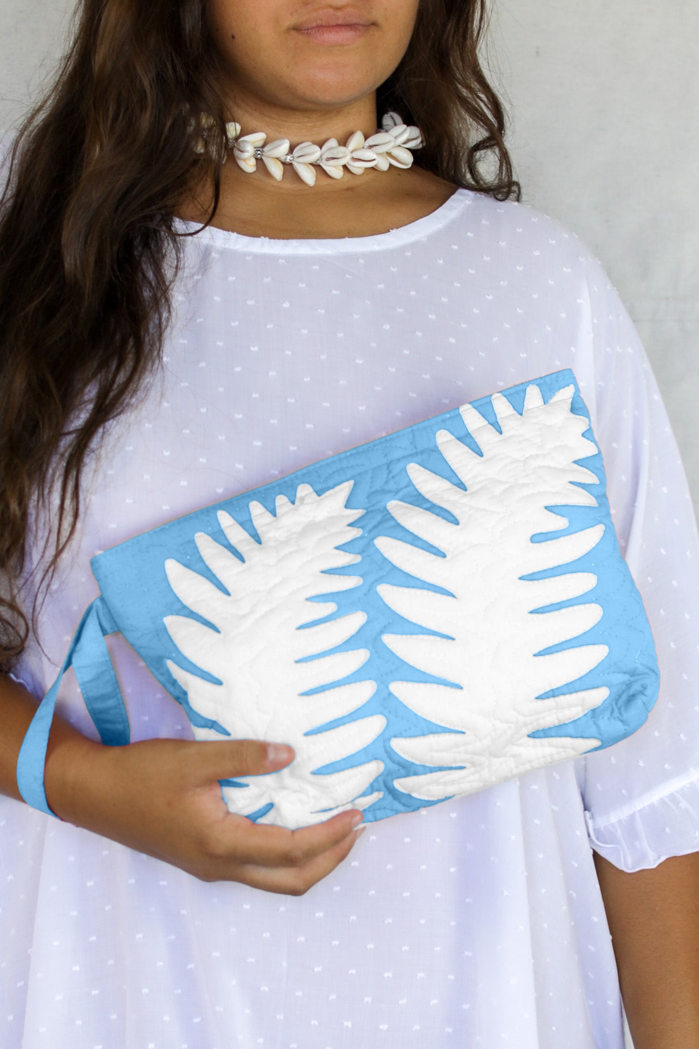 The Quilted Clutch in Laua'e