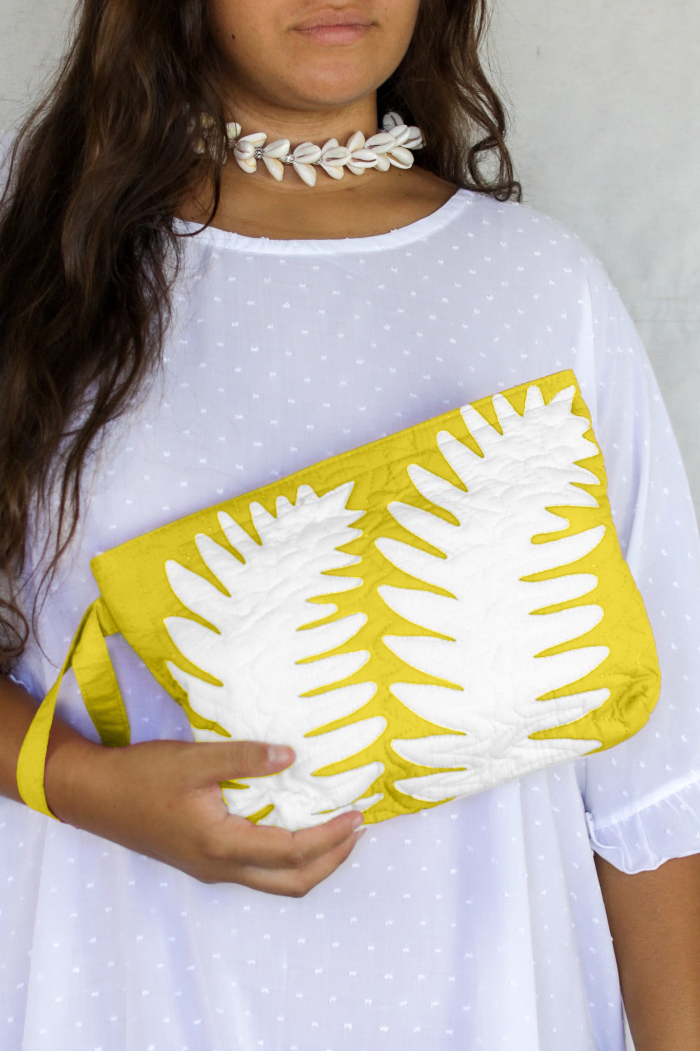 The Quilted Clutch in Laua'e