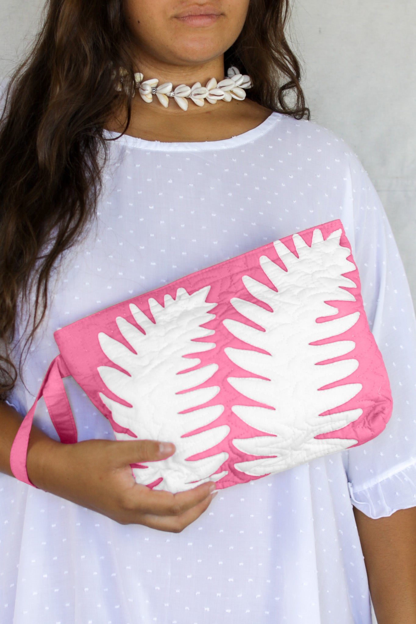 The Quilted Clutch in Laua'e