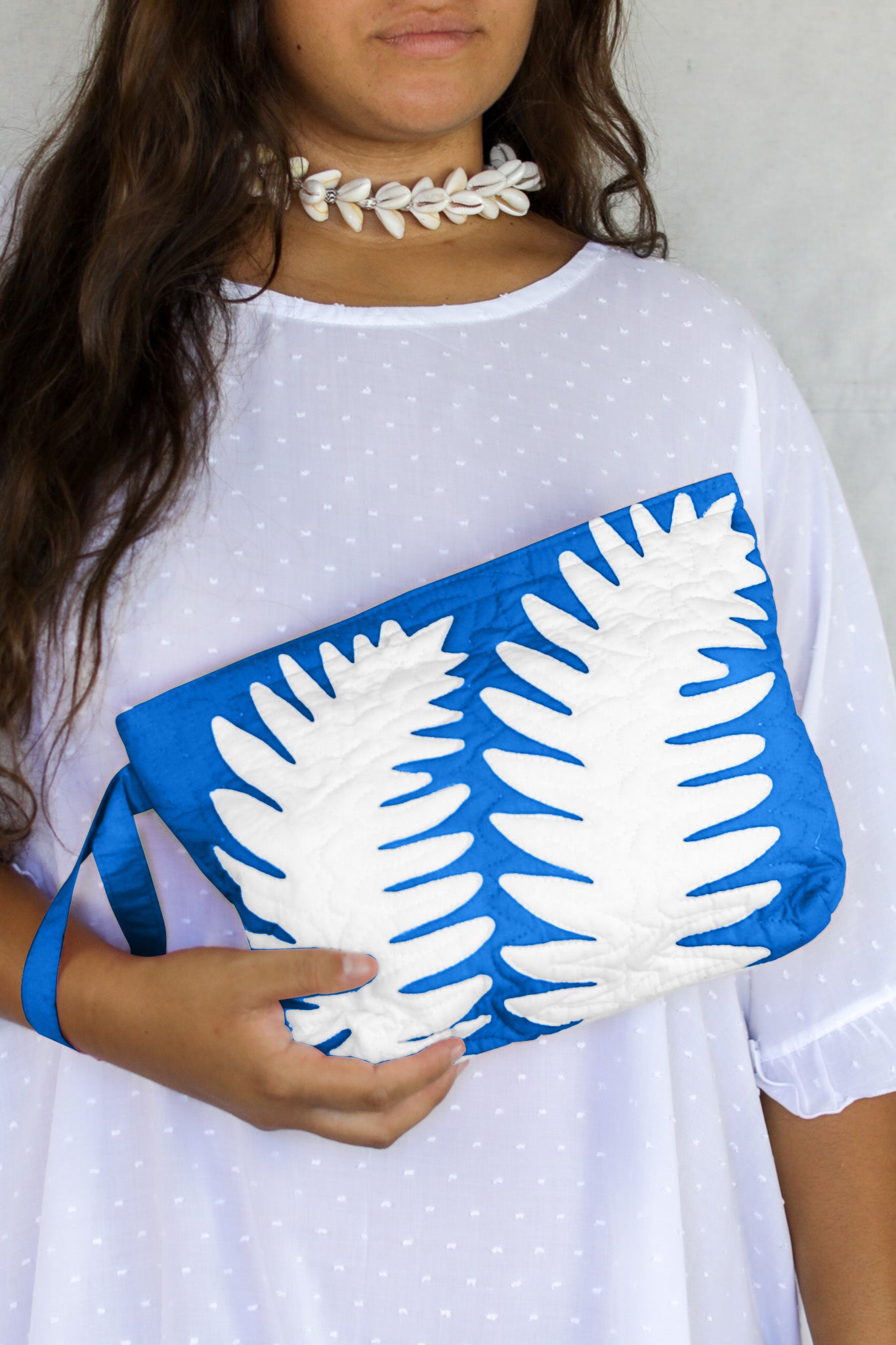 The Quilted Clutch in Laua'e