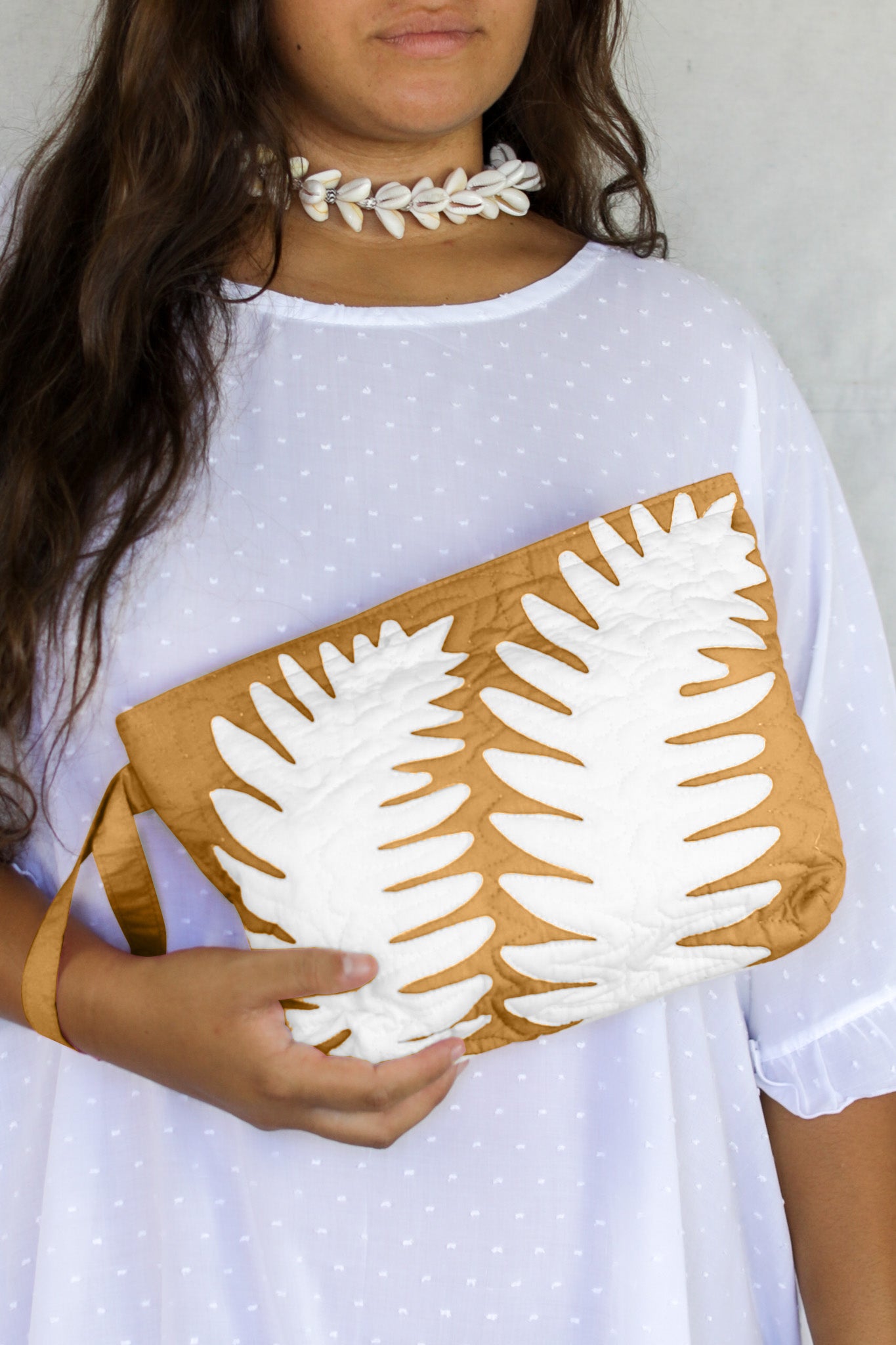 The Quilted Clutch in Laua'e