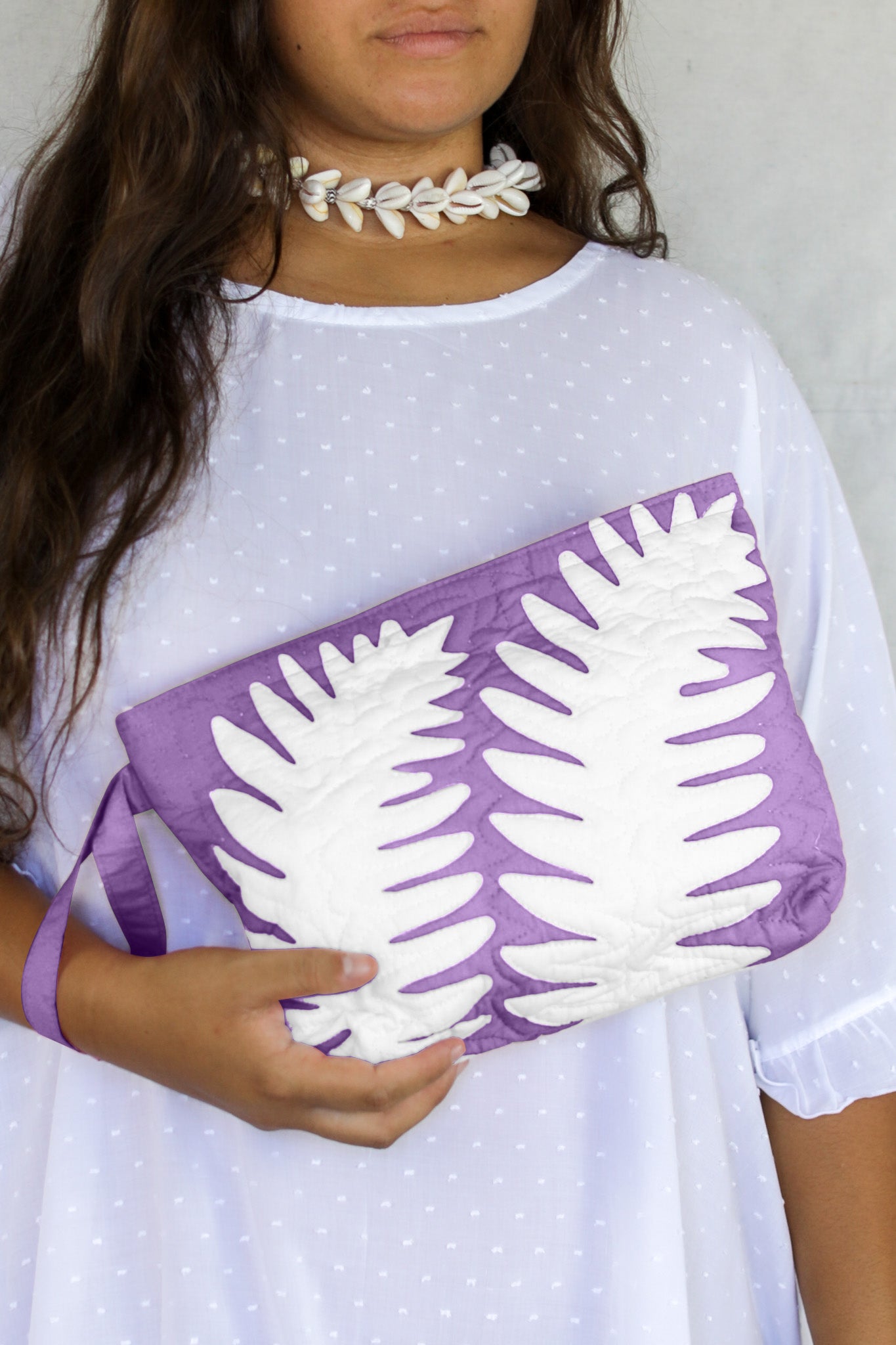 The Quilted Clutch in Laua'e