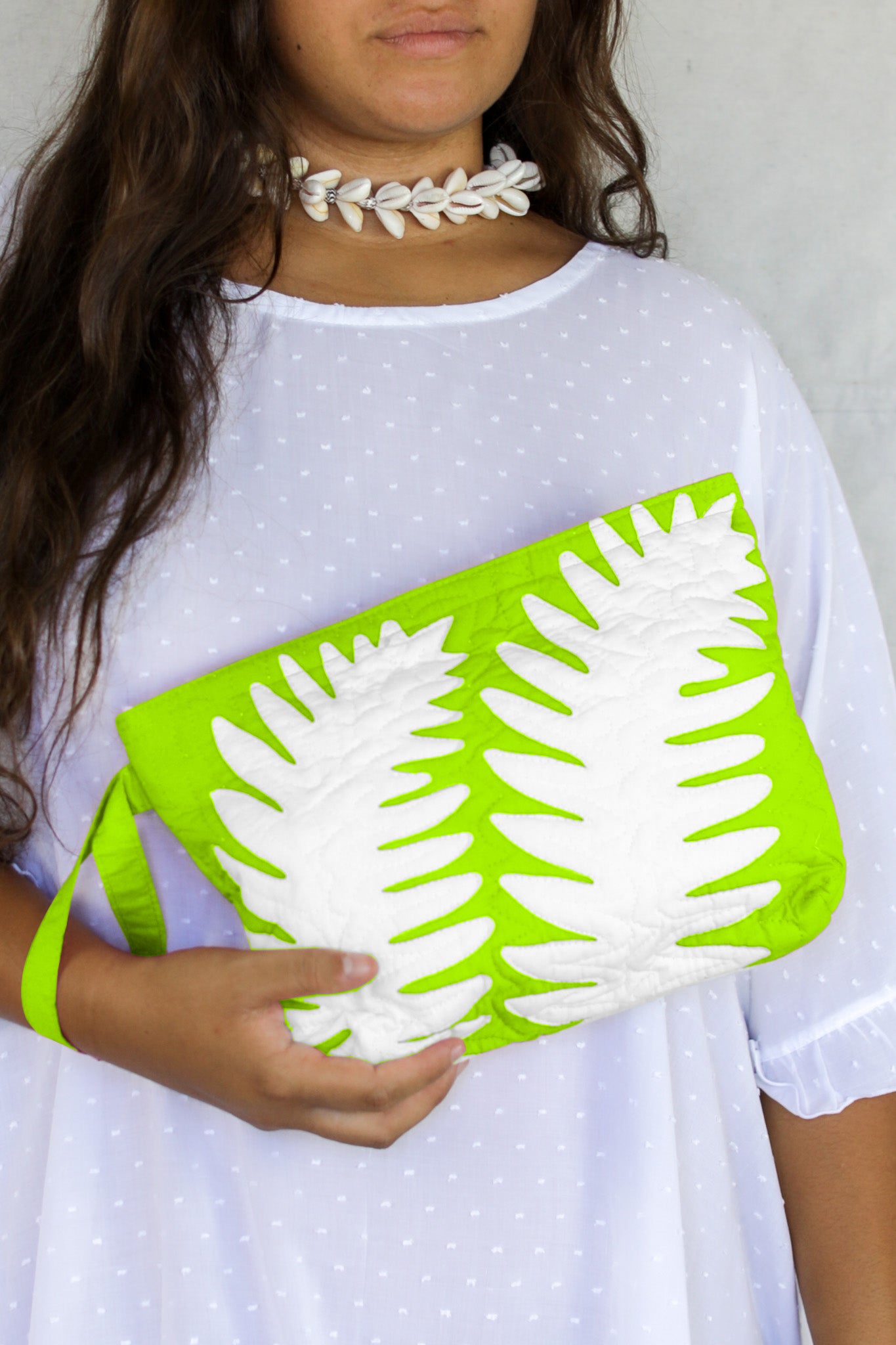 The Quilted Clutch in Laua'e