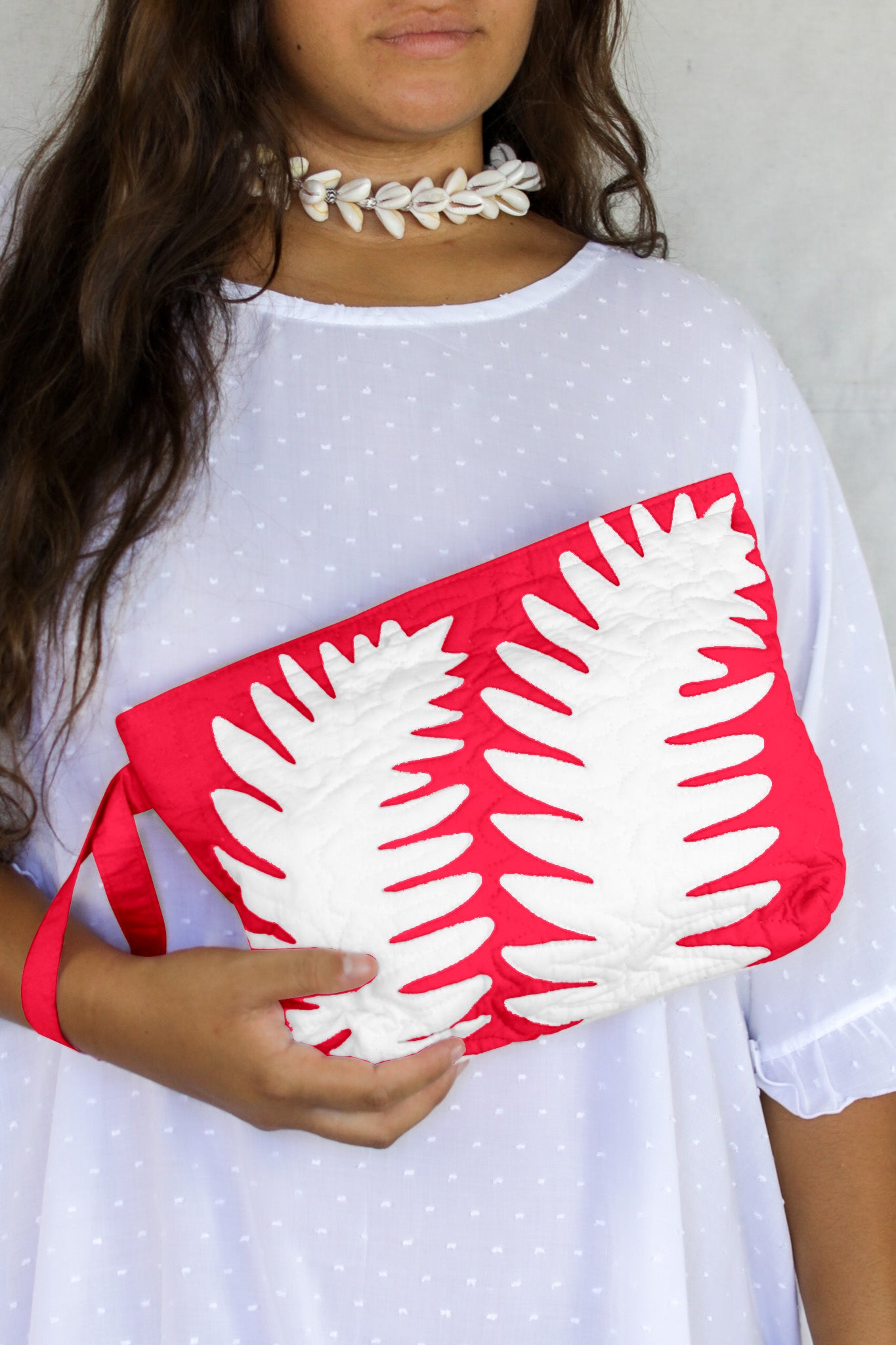 The Quilted Clutch in Laua'e