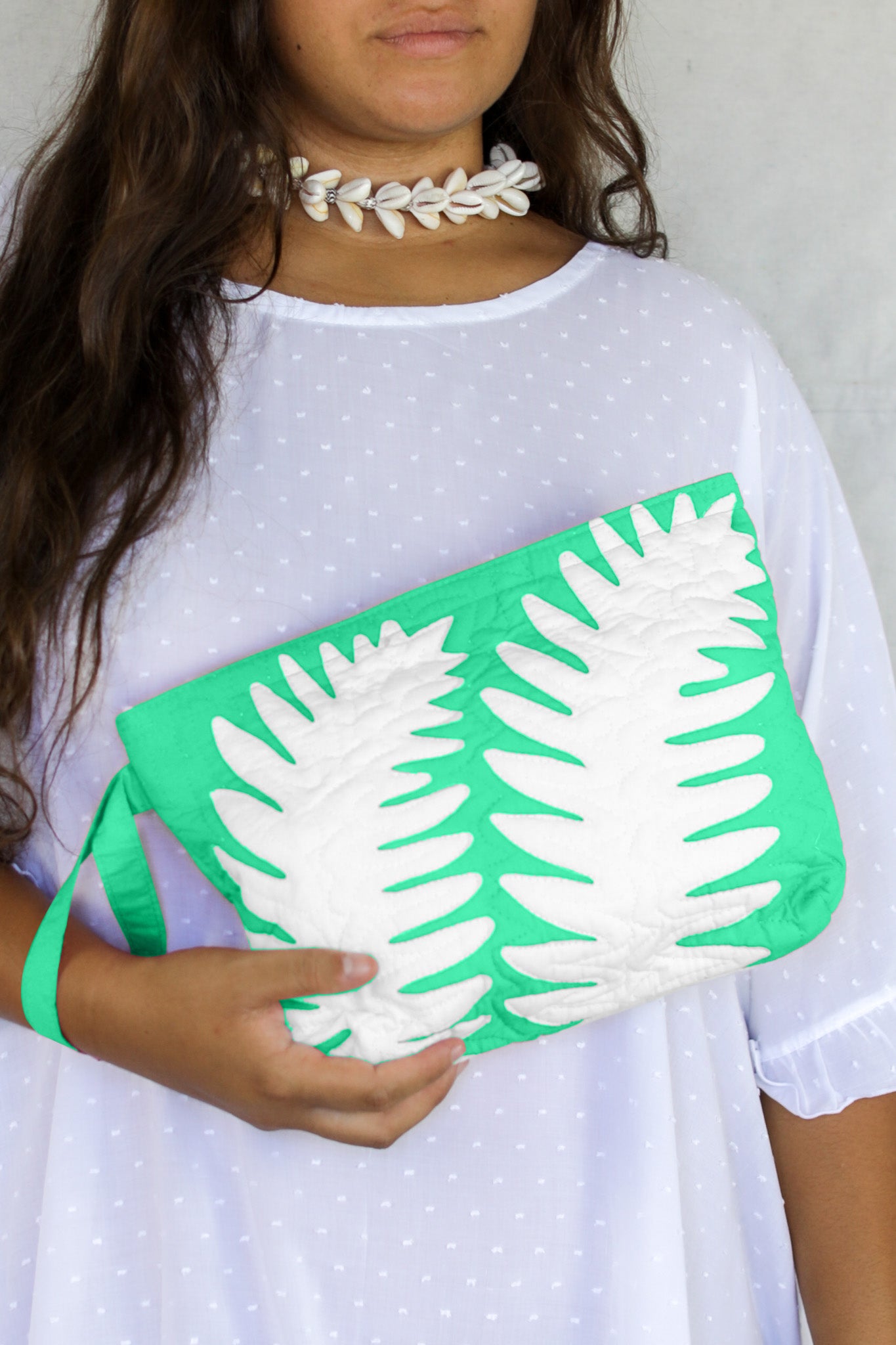 The Quilted Clutch in Laua'e