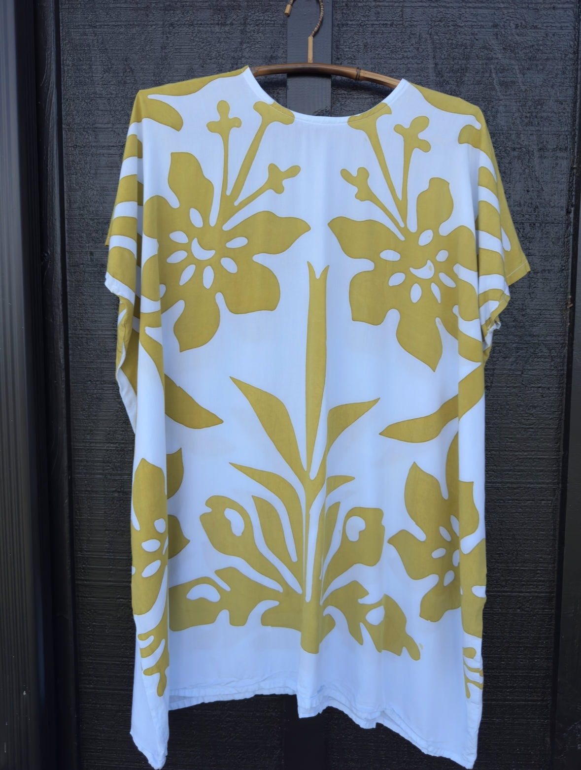 Hibiscus Rayon T-shirt dress