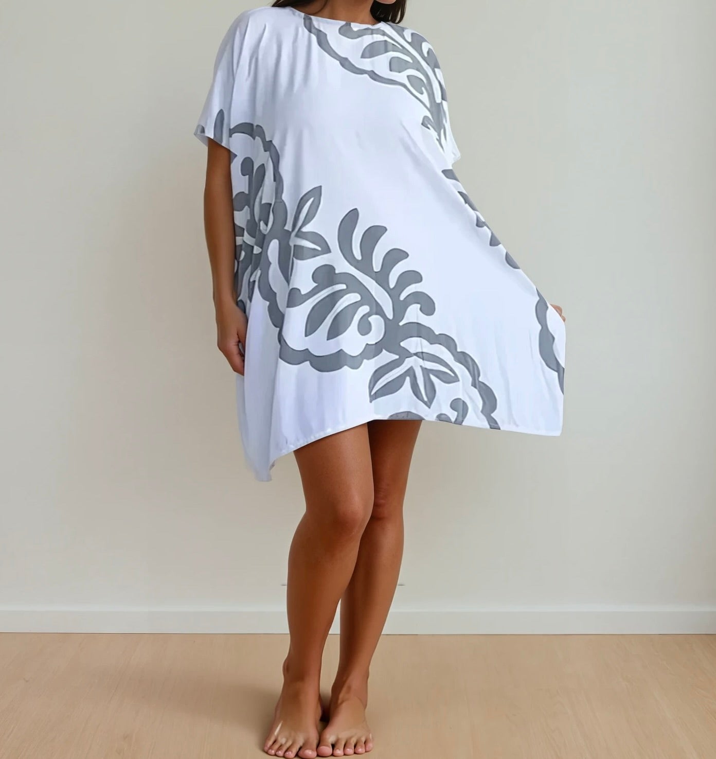 WoodRose Rayon t-shirt dress